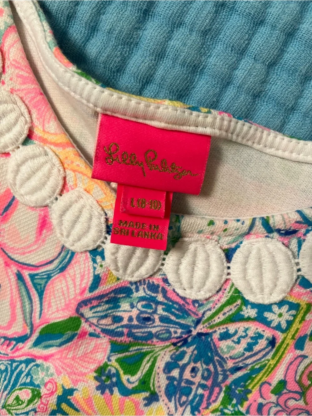 NWOT Lilly Pulitzer Patch My Drift Girls Patchwork dress & 2x Capri leghings